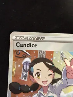 Candice - 189/195 - Pokemon Silver Tempest Sword & Shield Full Art Card NM - Image 2