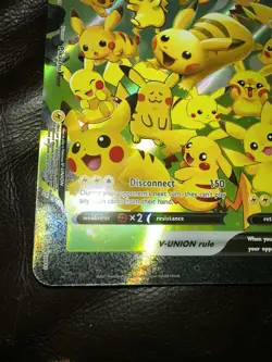 JUMBO Pikachu V Union Card SWSH141 Oversized Promo Pokemon Celebrations 25th NM - Image 5