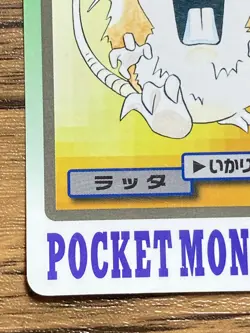 Pokemon Carddass Card Raticate File No.20 Bandai Pocket Monsters 1997 Japan - Image 5