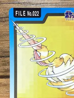 Pokemon Carddass Card Fearow File No.22 Bandai Pocket Monsters 1997 Japan - Image 3