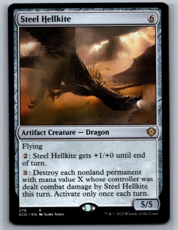 Magic MTG Starter Commander Decks Steel Hellkite #278 TCG CCG - Image 1