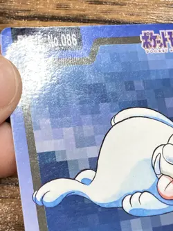Pokemon Carddass Card Seel, Dewgong 86, 87 Bandai Pocket Monsters - Image 3