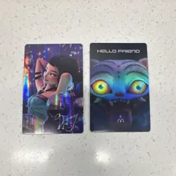 McDonald's K-Pop Demon Hunters HuntrX Exclusive Card ZOEY - Image 1