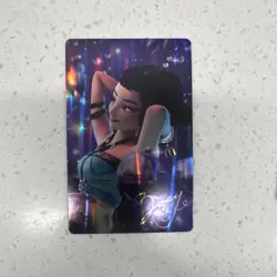 McDonald's K-Pop Demon Hunters HuntrX Exclusive Card ZOEY - Image 2