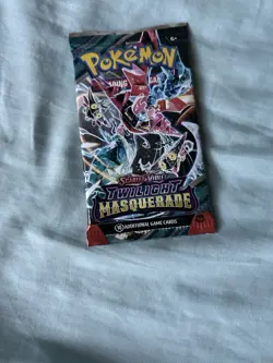 Pokemon Scarlet & Violet Twilight Masquerade Booster Pack SEALED 10 Cards SV06 - Image 1