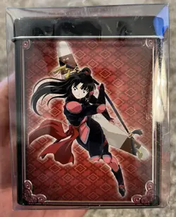Vintage NWT Inuyasha Miroku Tin w/ Shimei Pack Anime Trading Card Game 2000 - Image 2