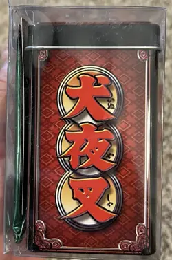 Vintage NWT Inuyasha Miroku Tin w/ Shimei Pack Anime Trading Card Game 2000 - Image 3