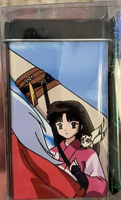 Vintage NWT Inuyasha Miroku Tin w/ Shimei Pack Anime Trading Card Game 2000 - Image 4