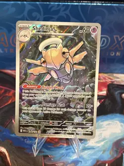 Pokemon TCG Shedinja Card 144/132 Mega Evolution NM Condition - Image 1