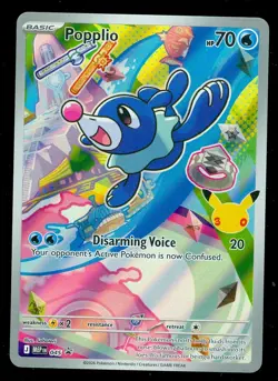 Pokemon POPPLIO MEP 045 Ascended Heroes - 1st Partner FULL ART PROMO - Card C - Image 1