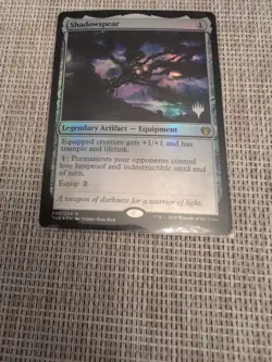 Shadowspear #236 (Foil) (NM) Theros Beyond Death PPTHB Magic MTG Promo - Image 1