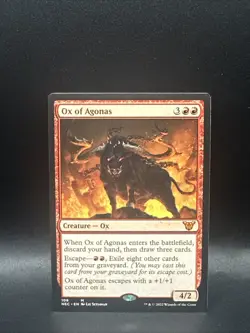 Ox of Agonas M Commander: Kamigawa: Neon Dynasty #108 - Image 1