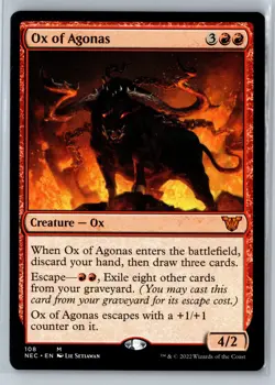 Ox of Agonas M Commander: Kamigawa: Neon Dynasty 108 NM - Image 1