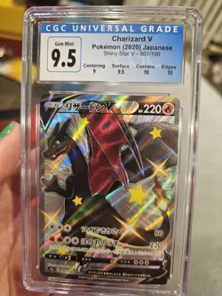 Pokemon TCG Shiny Charizard v Japanese Edition 307/190 SSR Shiny Star - Image 1