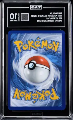 BLASTOISE EX 200/165 SPECIAL ILLUSTRATION RARE 151 POKEMON TAG 10 GM 💎📈🌊 - Image 2