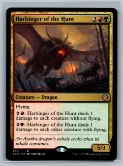 Magic MTG Starter Commander Decks Harbinger of the Hunt #230 TCG CCG - Image 1