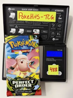 (VERY HEAVY)🔥 22.70g Pokemon TCG Perfect Order Booster Pack Factory Sealed✅ - Image 1