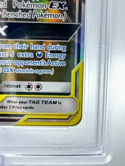 2019 Pokemon S&M Unified Minds UMBREON & DARKRAI GX #125 | TAG TEAM | PSA 9 MINT - Image 5