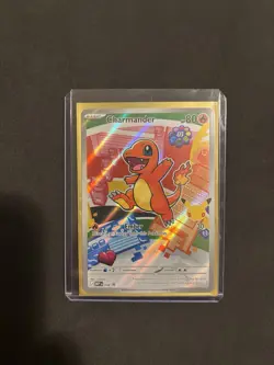 Pokemon TCG Charmander MEP 038 First Partner Illustration Rare Promo RARE HTF - Image 1