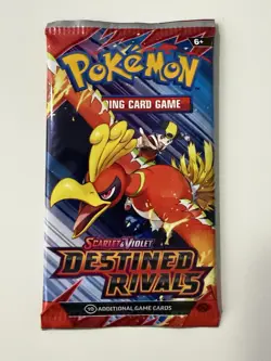 (HEAVY)🔥22.45g Pokemon TCG Destined Rivals Booster Pack Factory Sealed✅ - Image 2