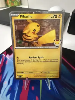 Pikachu Pokemon Day 2026 051/162 30th Anniversary Promo Pokemon TCG MINT - Image 1