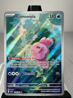Pokemon TCG Alomomola 108/086 SV: Black Bolt IR Illustration Rare NM - Image 1