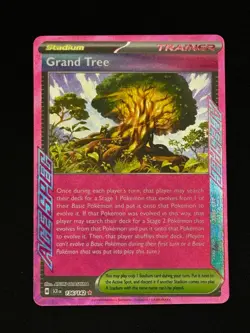 Pokemon Grand Tree 136/142 Sv07: Stellar Crown Holo (NM) - Image 1