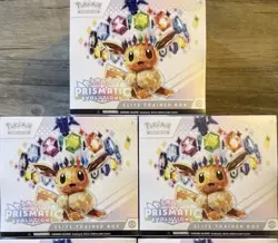 LOT OF 3 - Pokemon Prismatic Evolutions Elite Trainer Box ETB Factory Sealed - Image 1
