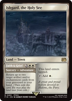Ishgard, the Holy See 0283 ~ Rare MTG Final Fantasy Mint - Image 1