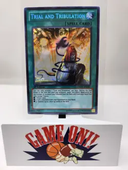 YuGiOh Trial and Tribulation GAOV-EN087 1st Edition Secret Rare NM - Image 1