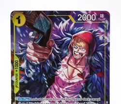 Donquixote Rosinante OP12-108 One Piece Card Game Holo Foil Corazon Card NM - Image 2