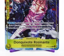 Donquixote Rosinante OP12-108 One Piece Card Game Holo Foil Corazon Card NM - Image 3