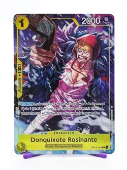 Donquixote Rosinante OP12-108 One Piece Card Game Holo Foil Corazon Card NM - Image 5