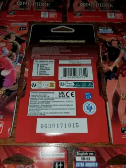 One Piece TCG EB03 Heroines Edition Sleeved Booster Pack - Lot of 10 Sealed 🔥 - Image 3