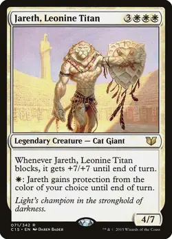 Jareth, Leonine Titan - Commander 2015 | MTG Card - Image 1
