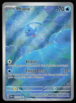 Phione 175/167 Holo Illustration Rare Twilight Masquerade Pokemon Card - Image 1