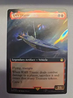 RMS Titanic - (Borderless) (Surge FOIL) Doctor Who - MTG LP - Image 1