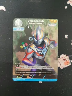 Ultraman Orb Spacium Zeperion AP(16/20) BP04-072 Ultraman Card Game NM - Image 1