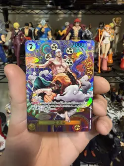 Enel OP05-100 SP Parallel SR Awakening of The New Era One Piece Card Japanese NM - Image 2