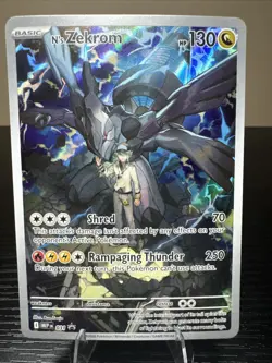Pokemon TCG N’s Zekrom 031 Ascended Heroes Promo Card - Image 1