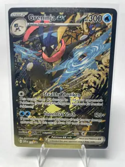 Greninja ex 132 Sv: Scarlet & Violet Promo Cards Holo NM - Image 1