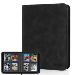 Pokepal Top Loader Card Binder with Sleeves 4 Pocket Holds 112 Top Loaders Stora - Image 2