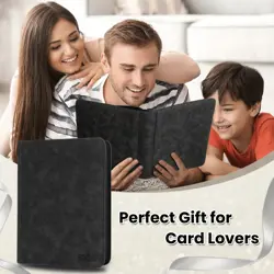 Pokepal Top Loader Card Binder with Sleeves 4 Pocket Holds 112 Top Loaders Stora - Image 4