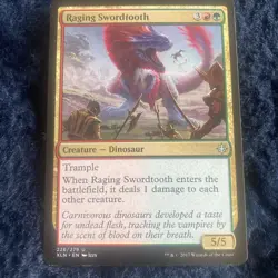 Raging Swordtooth - Ixalan - MTG - Image 1