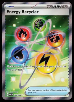 Energy Recycler 108/088 Ultra Rare Perfect Order Pokemon Card - Image 1
