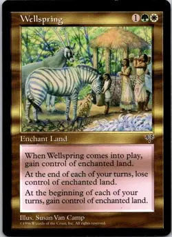 Lot of 4 MTG Magic The Gathering Wellspring Mirage See Scans - Image 1