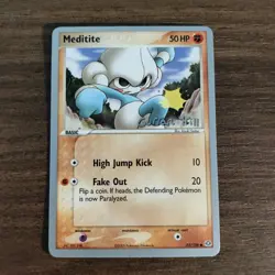 Meditite 55/106 - NM 2005 WORLD CHAMPIONSHIPS - Common Pokemon TCG Card - Image 1