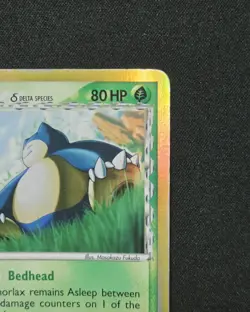 Snorlax Delta Species 10/101 Holo Rare 2006 EX Dragon Frontiers Pokemon TCG - Image 4
