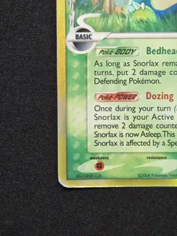 Snorlax Delta Species 10/101 Holo Rare 2006 EX Dragon Frontiers Pokemon TCG - Image 5