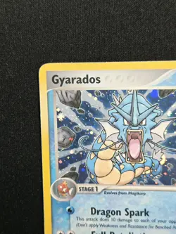 Gyarados 8/107 Swirl Holo Rare 2005 EX Deoxys Pokemon MP - Image 4